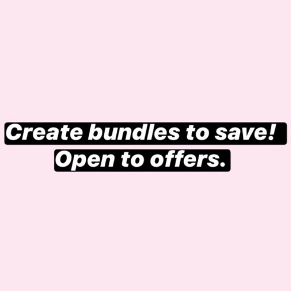 Create Bundles To SAVE!!🤍 - Picture 1 of 1